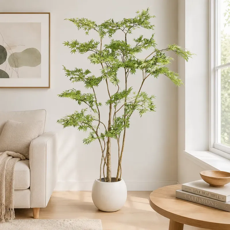Dracaena Marginata - Реалистичное искусственное японское кленовое дерево в