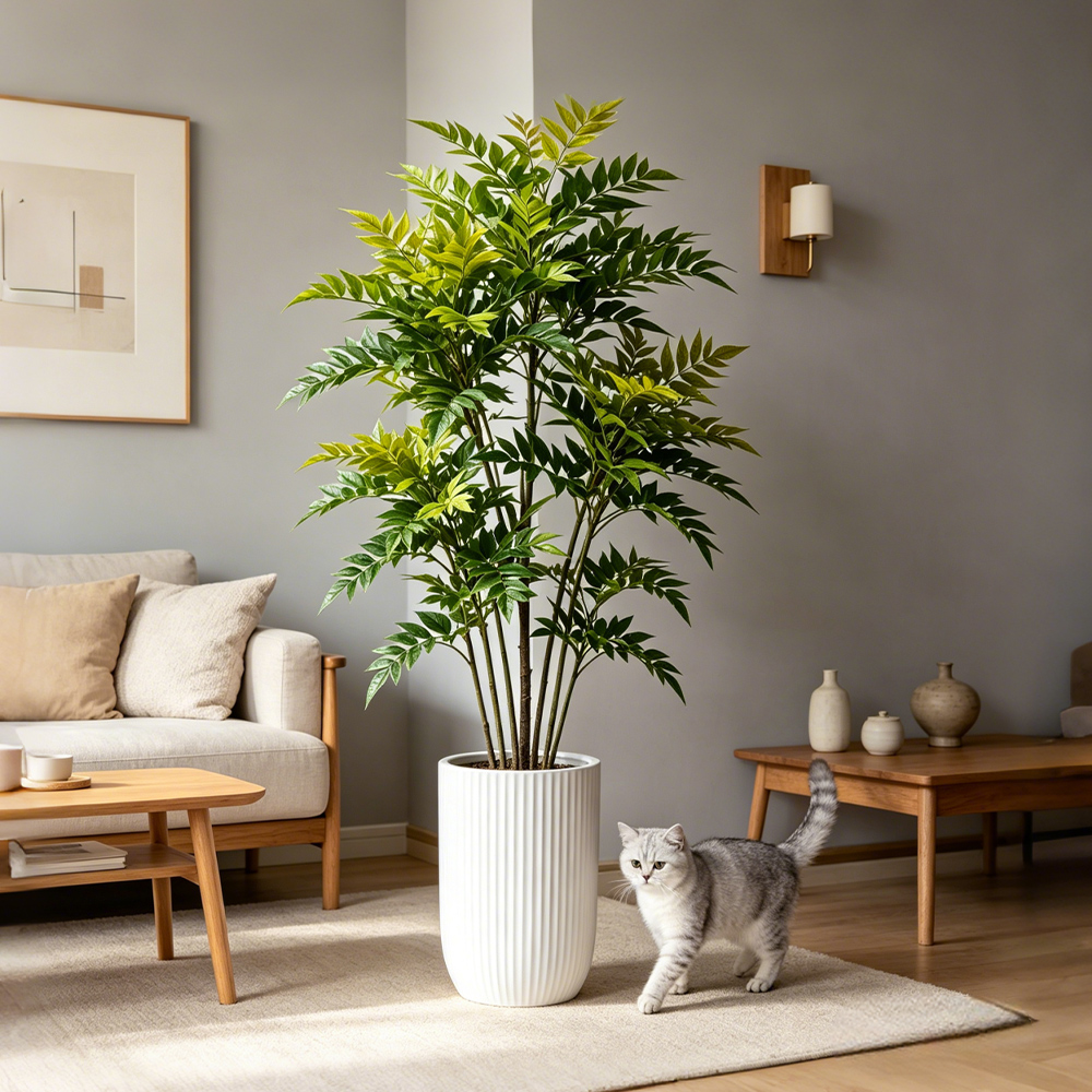 Искусственные растения Нандина – обзор и цена Dracaena Marginata